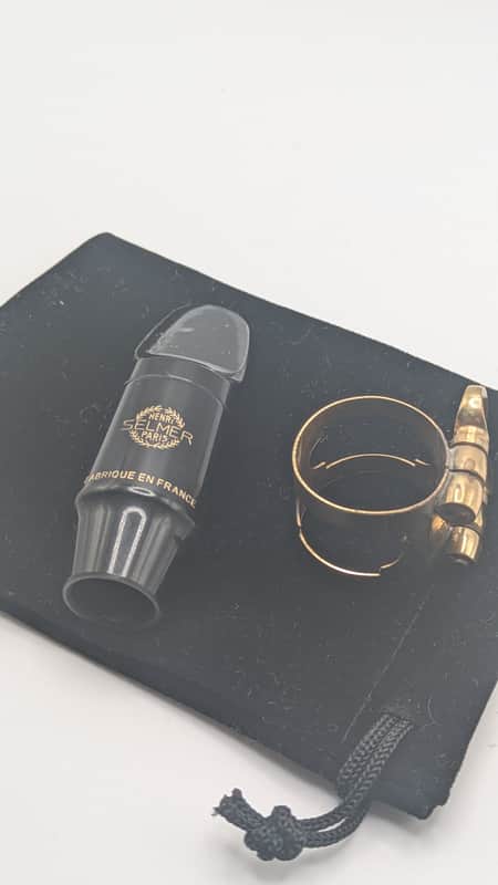 Selmer S401C1 Paris S80 Soprano Saxophone Mouthpiece - C* with ligature image 1