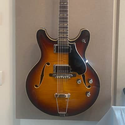 Yamaha SA-20 12-String Hollow Body 1968 - 1972 - Sunburst image 1