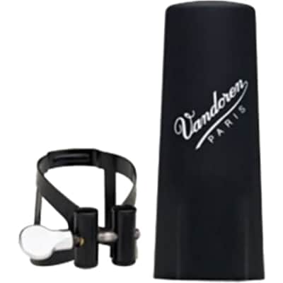 Vandoren M/O Noire LC51BP Ligature avec couvre-bec plastique pour clarinette Sib image 2