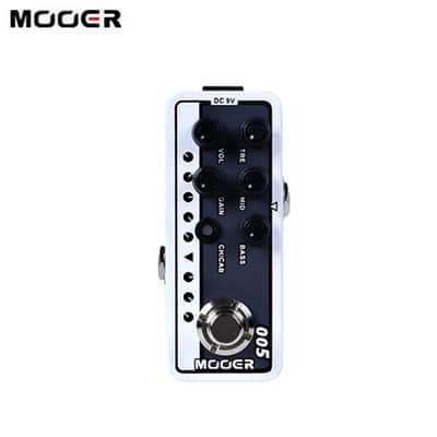 Mooer 005 Fifty-Fifty 3 Micro Preamp Pedal,price include the import duty for US buyer image 1