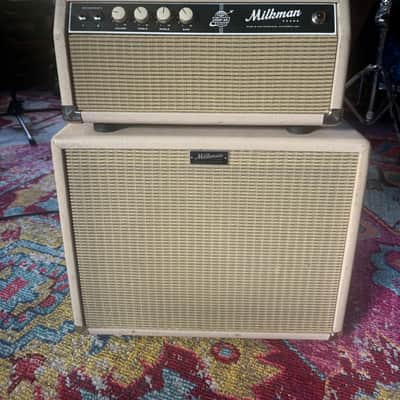 Milkman Dairy Air 30-Watt 1x12" Guitar Amp Half Stack with 6L6 Tubes and Jupiter Alnico Speaker 2010s - Vanilla image 1