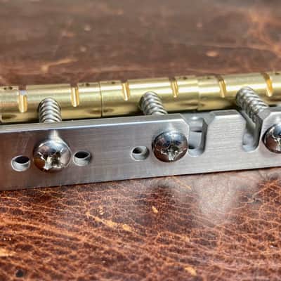 Van Dyke-Harms Telecaster B/G Bender Half-Bridge and Compensated Saddle Set 2024 - Stainless Steel image 4