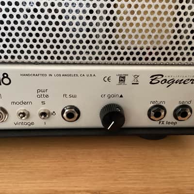 Bogner Atma 3-Channel 18-Watt Guitar Amp Head 2010s - Black with Aluminum Front image 5