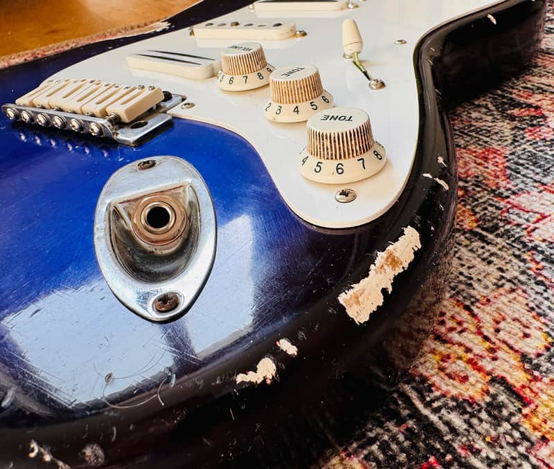 MJT Stratocaster Body Fender Desert Sunset Relic NEW image 1