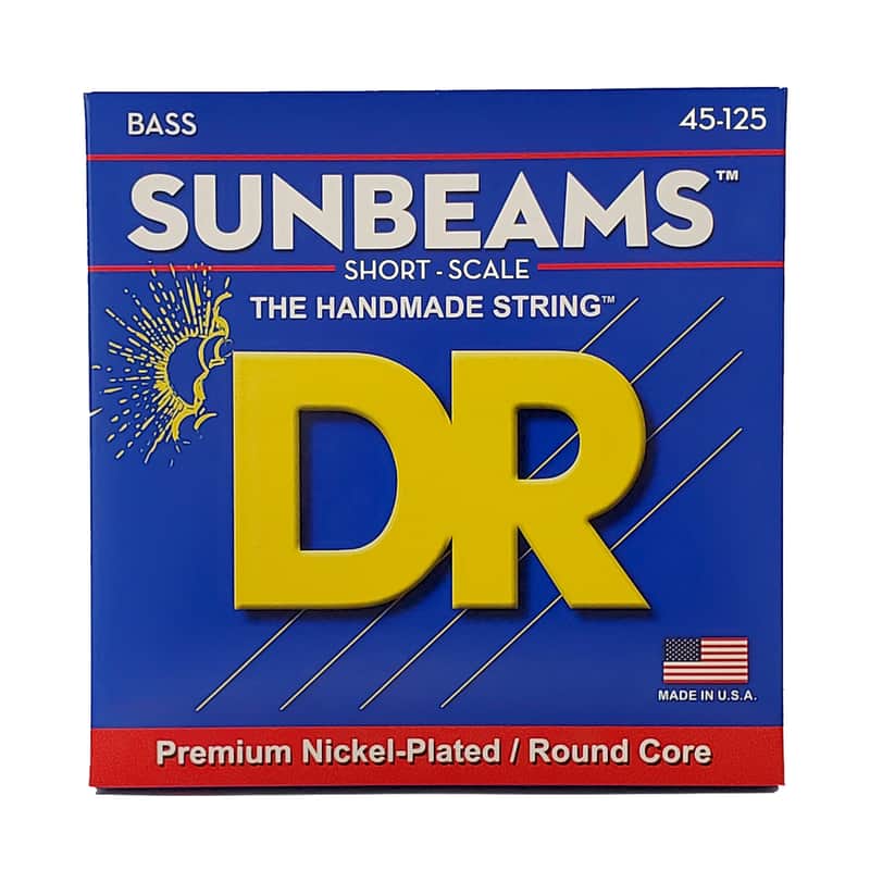 DR 4 Set 45-105 SunBeam Short Scale SNMR-45 - String Set for 4 String Bass Guitar image 1