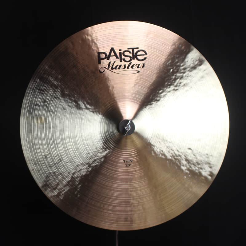 Paiste 20" Masters Thin - 1608g (video demo) image 1