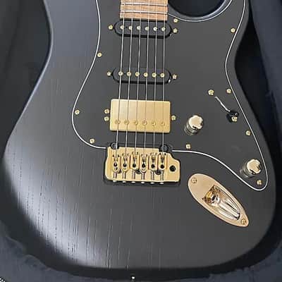 Kiesel Delos Flame Maple Neck Swamp Ash Raw tone 26.5 scale length image 1