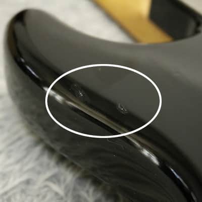Vintage 1980's made YAMAHA ST400R S-Style Gold Parts Black finish w/Case Made in Japan image 22