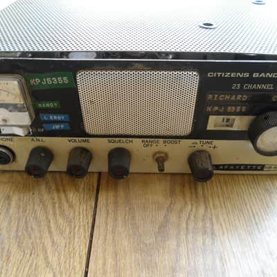 Lafayette Model HB-400 Vintage Tube 23 Channel CB Radio Transceiver untested image 1