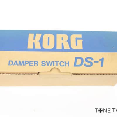KORG DS-1 DAMPER SWITCH sustain pedal keyboard synthesizer VINTAGE SYNTH DEALER image 1