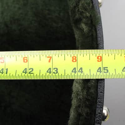 Martin Dreadnought Case Black/Green Interior image 13