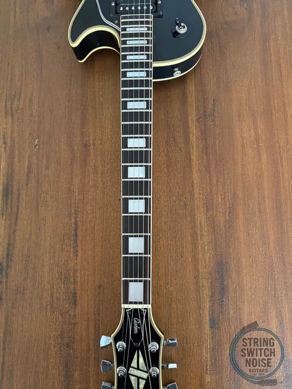 Greco Les Paul Custom Guitar, Black, Made in Japan, 1976, EG480B