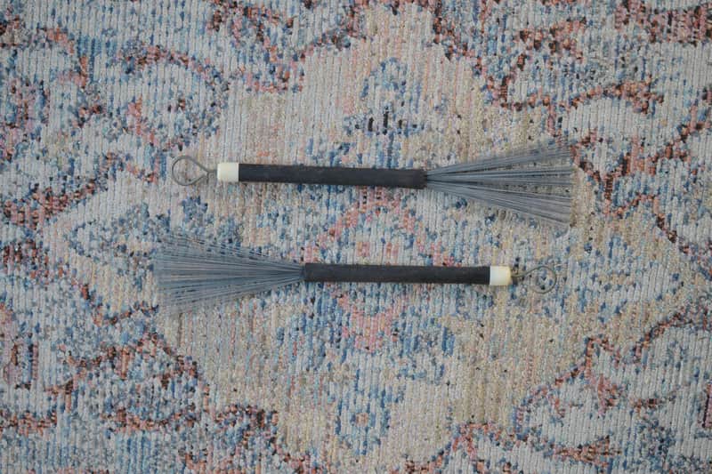 Snare Drum Brushes - Retractable - Steel Wire image 1
