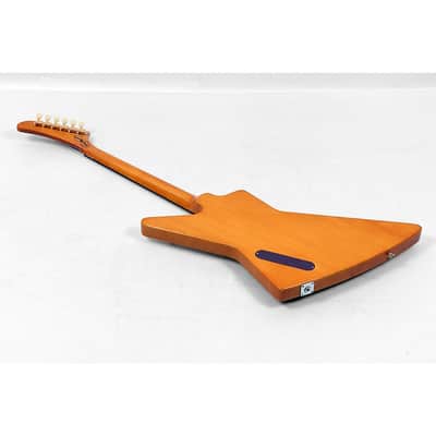Epiphone 1958 Korina Explorer Outfit Electric Guitar Regular Aged Natural image 2