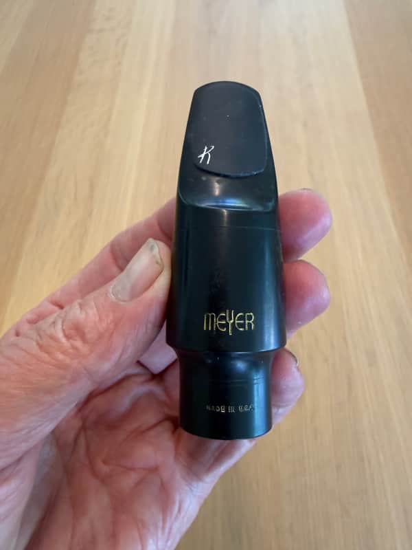 Meyer Bros Meyer hard rubber alto sax mouthpiece   5M 2024 image 1