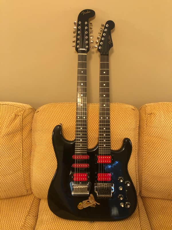 Jeff Healey's 1991 Fender Custom Shop Double Neck Larry Brooks image 1