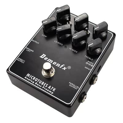 DemonFX MICROTUBES A7K Bass Preamp Pedal 4 BASS Guitar image 4