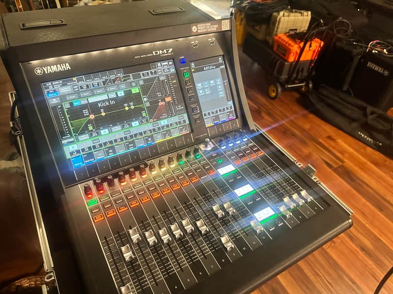 Yamaha DM7C 72-Channel Digital Mixing Console -Used Once image 1