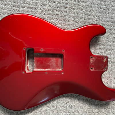 Fender American Vintage '62 Stratocaster Body 1990 Candy Apple Red image 5