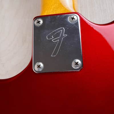 Fender MG-69 Mustang Reissue MIJ 2010 Candy Apple Red w/ Matching Headstock Japan w/ Bag image 17