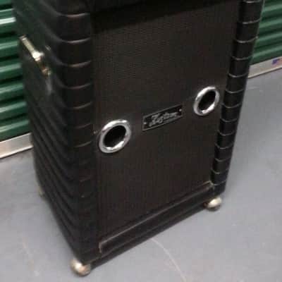 Kustom K 100 Guitar Bass Amp & 2-12" CTS Bottom Amplifier Black image 5