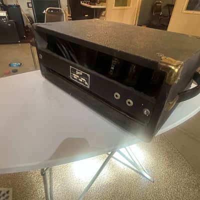 Garnet 4 channel PA head turned into Guitar amp 70's - BLACK image 6
