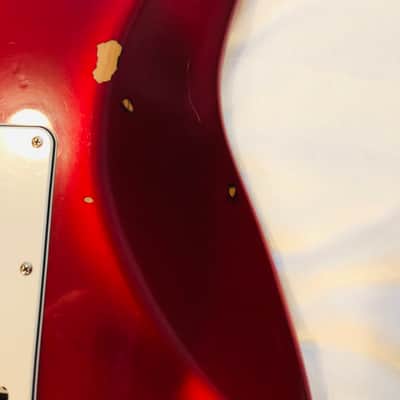 Fender Strat Plus Deluxe with Maple Fretboard 1988-1993 - Crimson Frost image 15
