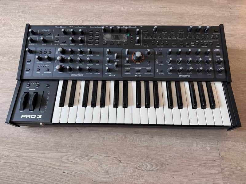 Like New Sequential Pro 3 37-Key 3-Voice Monophonic / Paraphonic Synthesizer 2020 - Present - Black image 1