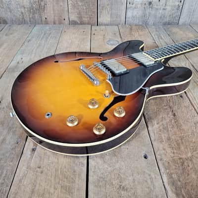 Gibson ES-335 TD '59 Reissue Memphis Custom Shop 2015 - Sunburst image 9