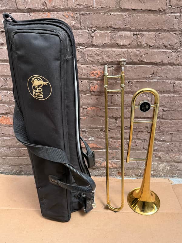 King Cleveland 605 Tenor Trombone - USA Made - with GARD Gig Bag image 1