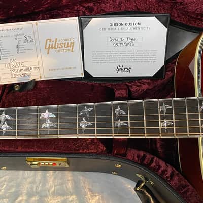 NEW! Gibson Custom Shop Dove - Doves In Flight - Made 2 Measure - Custom Ordered in Autumnburst Finish - Authorized Dealer - 5 lbs - G06614 image 23