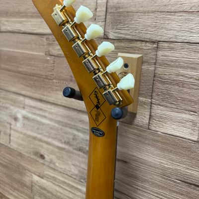 Epiphone 1958 Korina Explorer Guitar-"Inspired by Gibson Custom" Aged Natural -White Pickguard- w/Hard case. New! image 20
