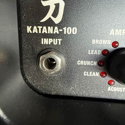 Boss Katana-100 KTN-100 100-Watt 1x12" Guitar Combo Amplifier – Black – Tested & Working image 6