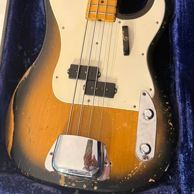 Fender Precision Bass 1957 - 2 tone burst image 2