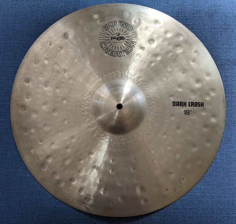 Paiste 18" Sound Creation Dark Crash Cymbal image 1