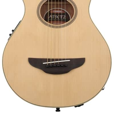 Yamaha APXT2 3/4-size Thinline Cutaway Acoustic-electric Guitar - Natural Spruce image 2