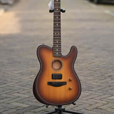 Fender Acoustasonic Standard Telecaster - Honey Burst image 11