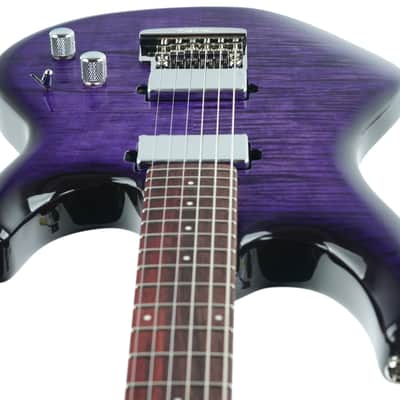 Music Man Luke 4 HH Maple Top Purple Slushie image 12