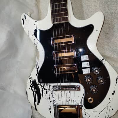 Teisco Victoria Audition 1960s White Splatter image 13
