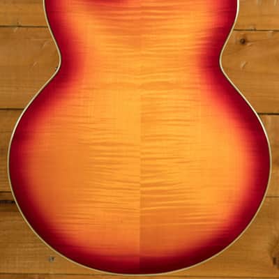 Ibanez AF115 Artstar Series Standard Hollow Body - Rosewood - Aged Whiskey Burst image 2