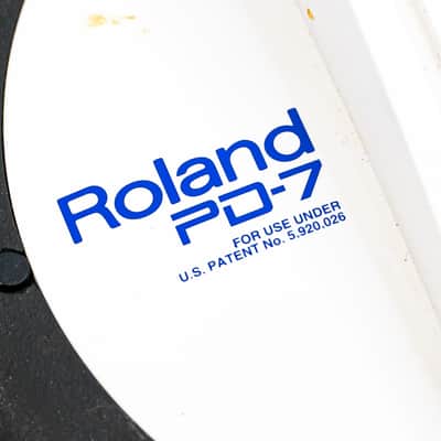 Roland PD-7 Dual-Trigger 7.5" Drum Pad with TRS Cable image 3
