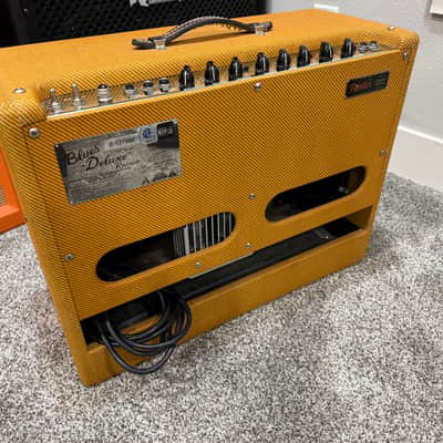 Fender Blues Deluxe Reissue Limited Edition 2-Channel 40-Watt 1x12" Guitar Combo 2005 - Present - Tweed image 4