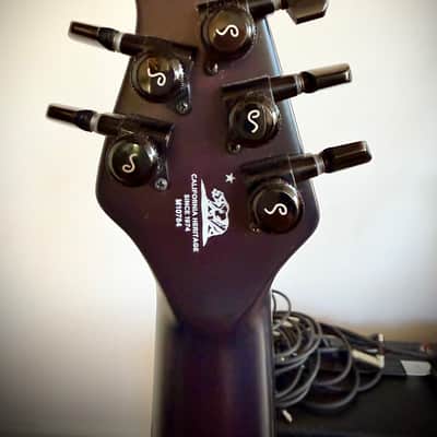 Ernie Ball Music Man John Petrucci Signature Monarchy Series Majesty 6 - Black Knight image 11