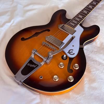 1996 Epiphone Casino TQ Turquoise MIK Peerless Seafoam Surf Green