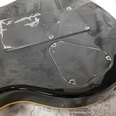 Ernie Ball Music Man Axis 1994 Gloss Black Rare Matching Headstock One Owner Never Played NICE! image 11