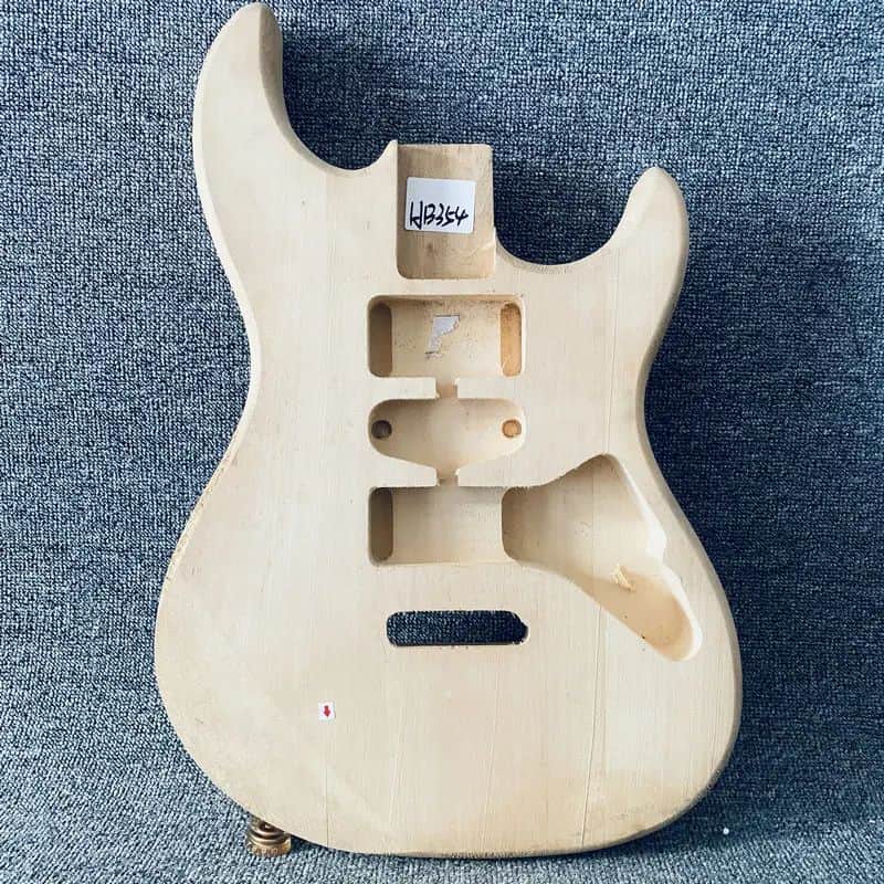 Basswood Guitar Strat Style Body image 1