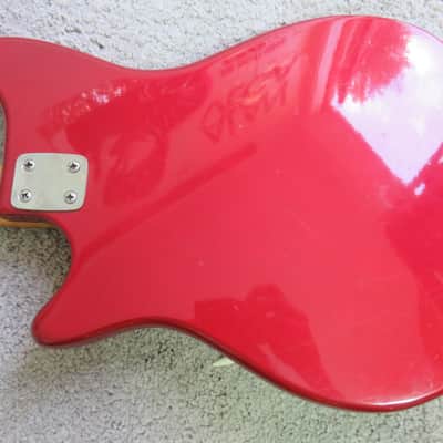 Vintage 1965 Kapa Continental Electric Guitar Original Vibrato Arm Rare USA Made image 7