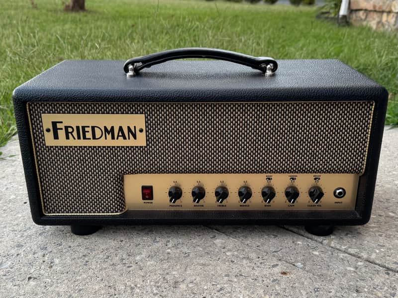 Friedman Runt 20 2-Channel 20-Watt Guitar Amp Head 2016 - Present - Black