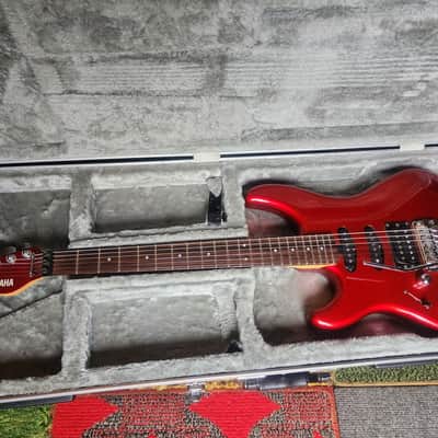 Left Handed Yamaha SE-612 1987 - Metallic Red image 1