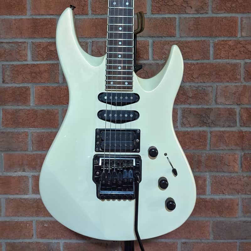 【現状販売】YAMAHA ヤマハ RGX610R 白 Yamaha Super Strat RGX612S late-80s - Pearl White | Reverb